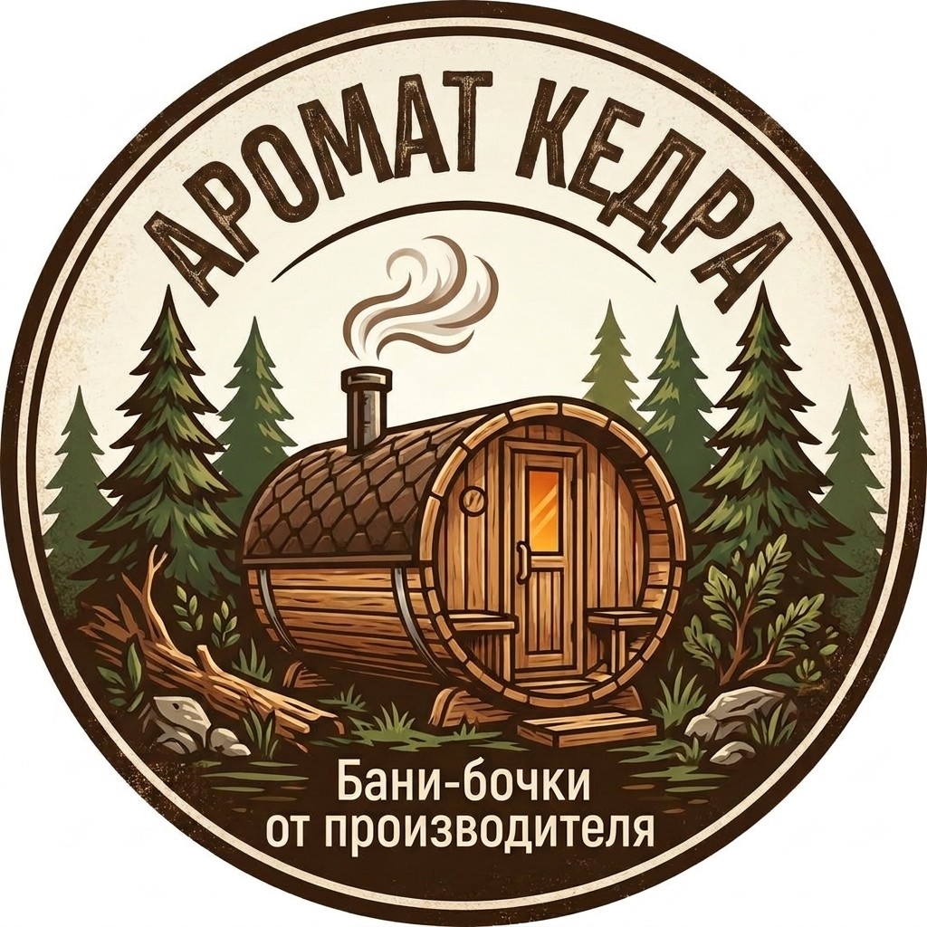 Теплый Кедр — бани-бочки от производителя